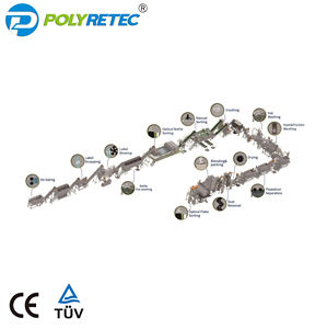 Ligne de lavage en plastique Matériau broyé PET Ligne de lavage Friction et séchage Machine à laver - Product Image 1