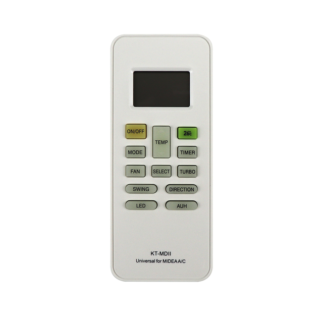 Midea Home Air Conditioner KT-MDII Universal AC Remote Control High Quality ABS Plastic Manual Power Source Electric