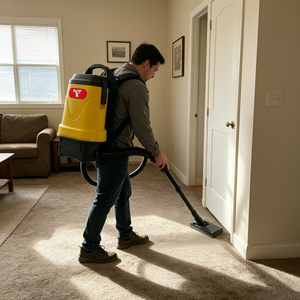 <span class=keywords><strong>Aspirateur</strong></span> à dos de qualité commerciale TJ-5S, moteur <span class=keywords><strong>puissant</strong></span> de 250 W, <span class=keywords><strong>aspirateur</strong></span> à épaule pour les services de gestion immobilière - Product Image 3