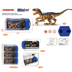 Dinosaurio de simulación a Control remoto, 2,4 Ghz, dinosaurio que camina con sonido realista y Robot de dinosaurio ligero - Product Image 5