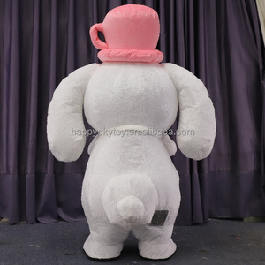 Superventas Carnaval Halloween personaje de dibujos animados Cinnamoroll Mascotte disfraz de felpa inflable <span class=keywords><strong>disfraces</strong></span> traje Cinnamoroll <span class=keywords><strong>alquiler</strong></span> - Product Image 2
