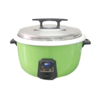 Autocuiseur Commercial Vert Grande Taille 1300W pour la Maison : Pièces et Fonctions