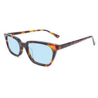 Lunettes de soleil polarisées de luxe carrées pour hommes, personnalisées, en acétate de haute qualité, style classique et moderne, OEM/ODM