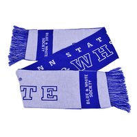 Personalisierter Maßgefertigter Modischer Acryl-Strickschal für Fußballfans