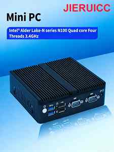 PC Industrial N100 con Diseño Sin Ventilador, RAM DDR5, SSD NVMe, RS232, RS485, COM, 6 USB, <span class=keywords><strong>2</strong></span> HD, 1 DP, Pantalla Triple para Uso en Kiosco, en Existencia - Product Image 6