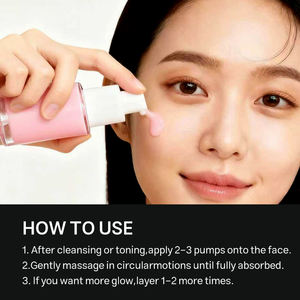 Minimizador de poros personalizado OEM y ODM, péptidos de colágeno, suero facial reafirmante, minimiza los poros, alisa la <span class=keywords><strong>piel</strong></span> para una textura uniforme refinada - Product Image 4