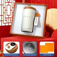 Marque de luxe Design personnalisé Tasse cadeau en papier texturé d'entreprise Ensemble de tasses à café Ensemble de tasses à thé Boîte d'emballage Cadeau de Noël