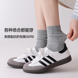 New Spring/Summer Women's Mid-Calf <b>Socks</b>: Breathable Mesh <b>Silk</b> High-Count, High-Density Double-Needle Construction, Solid - Product Image 2