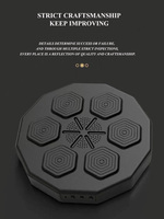 Machine de boxe musicale intelligente avec cible murale lumineuse, coussinets de frappe électroniques musicaux, boxe électrique