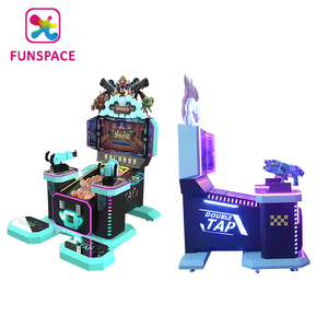 เครื่องเกมยิงปืนแบบหยอดเหรียญสำหรับสองผู้เล่นจากโรงงาน Funspace กวางโจว พร้อมรางวัลตุ๊กตา - Product Image 6