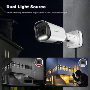 Cámara CCTV IP de Doble Luz GR-YUSVD-M5S, Audio Bidireccional, Visión Nocturna, Sirena Integrada, IP67 Impermeable, Tarjeta de Memoria, Nube <span class=keywords><strong>P2P</strong></span>, HiEasy - Product Image 3