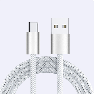 Nhà cung cấp bán hàng tốt nhất bện vải nhôm hợp kim Cáp tùy chỉnh 1m Loại C nhanh sạc cáp dữ liệu <span class=keywords><strong>USB</strong></span> dòng dữ liệu Sạc - Product Image 6