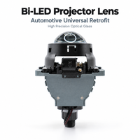 Projecteurs LED HD004 2,5 pouces à double faisceau, projecteur à lentille 6 puces LED pour voiture et SUV