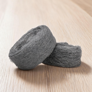 <span class=keywords><strong>Laine</strong></span> ronde en acier inoxydable pour le polissage et le lustrage des sols en marbre et du <span class=keywords><strong>verre</strong></span> – Haute absorption d'eau 250 %+ - Product Image 4