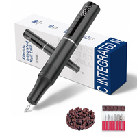 Machine à ongles électrique rechargeable par USB, mini perceuse à ongles portative à faible bruit, outil de polissage des ongles, machine à manucure
