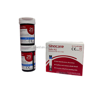 <span class=keywords><strong>Tiras</strong></span> Reactivas de Glucosa <span class=keywords><strong>Sinocare</strong></span> 50 Safe AQ Smart - Product Image 5