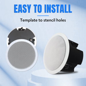 803 4 Inch 8*60W Latest Waterproof Ceiling <b>Speakers</b> Surround Sound BT <b>With</b> <b>Amplifier</b> for Home Audio Application Ceilin - Product Image 2