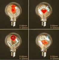 Ampoule LED à effet de flamme 5W, scintillante, E27/E26, avec capteur de gravité, simulation de feu, pour KTV, bar, décorations de fêtes