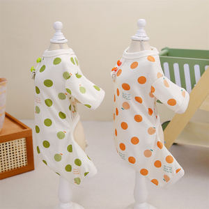 מכנסיים לכלב עם ארבע רגליים: בגדי בית חדשים עם נקודות פולקה לאביב/קיץ לכלבים - Product Image 4