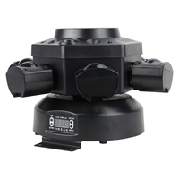 150W 3-in-1 Moving Head Bühnenlicht mit Beam/Spot/Wash-Effekten DMX512 Soundsteuerung für DJ Disco & Club-Shows
