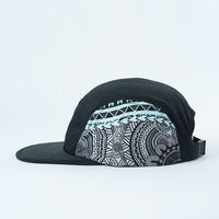 Gorras de Campamento Personalizadas de Nailon de 5 Paneles con Logotipos Impresos Laterales, Gorra Deportiva Ligera de Ala Plana y Colorida