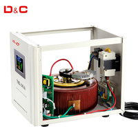 Stabilisateur de régulateur de tension monophasé entièrement automatique D & C 3KW/5KW/8KW/10KW pour la maison