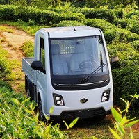 Véhicules agricoles électriques chinois EEC COC L7E 80 km/h, volant à gauche et à droite, mini camionnette utilitaire électrique bon marché, fourgon utilitaire