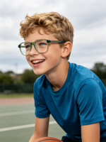 Gafas Ópticas de Acetato para Niños, Estilo Moderno y Personalizable, Monturas de Alta Gama y Duraderas para Uso Diario, OEM/ODM