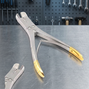 Pince à os vétérinaire réglable avec poignée ergonomique antidérapante, instrument en acier de qualité supérieure - Product Image 4