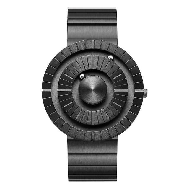 New Arrival Luxus Uhr Reloj Mens Magnetic Watch Ball Bearing Quartz Wrist For Men Stainless Steel Bracelet Design Orologio