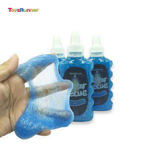 สินค้าขายดี สไลม์สีสันสดใสสำหรับเด็ก สไตล์ญี่ปุ่น-เกาหลี พร้อมกากเพชรเรืองแสงในที่มืด - Product Image 3