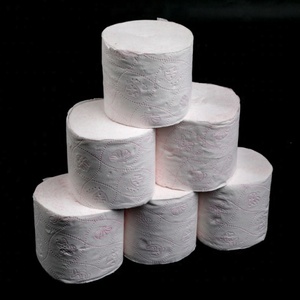 <b>Paper</b> <b>Roll</b> Toilet Tissue White Customizable Oem Wood Printed Colorful Bathroom Tissue - Product Image 1
