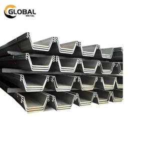 Les plus récents palplanches en acier personnalisées à bas prix de type z - Product Image 1