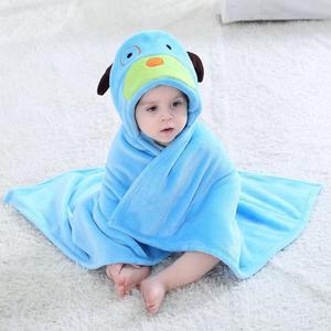 <span class=keywords><strong>Peignoir</strong></span> unisexe pour bébé de 0 à 3 <span class=keywords><strong>ans</strong></span> Cape en flanelle Cartoon pour garçons et filles <span class=keywords><strong>Peignoir</strong></span> à capuche pour nouveau-né Cadeau d'emmaillotage Serviette de bain - Product Image 6