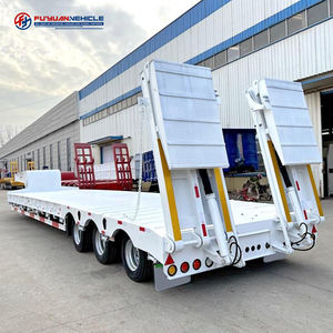 Precio <span class=keywords><strong>de</strong></span> Fábrica, Semirremolque <span class=keywords><strong>de</strong></span> Plataforma Baja <span class=keywords><strong>de</strong></span> 3 y 4 Ejes para Transporte <span class=keywords><strong>de</strong></span> Excavadoras, Remolque <span class=keywords><strong>de</strong></span> Cama Baja <span class=keywords><strong>de</strong></span> 4 Ejes, 60, 70, 80 Toneladas - Product Image 2