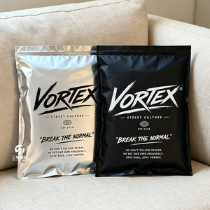 Custom Logo Aluminum Laminated Three Side Seal Self Seal Apparel Packaging Pouches For T Shirt Hoodie Underwear Clothing Storage - Product Image 4