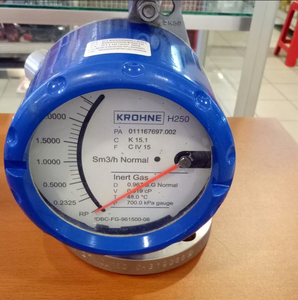 KROHNE Rotameter H250 M40 Cologne Metal Tube Float Measuring Instrument Liquid Controls <b>Flow</b> <b>Meter</b> KROHNE Rotameter H250 M40 Col - Product Image 2