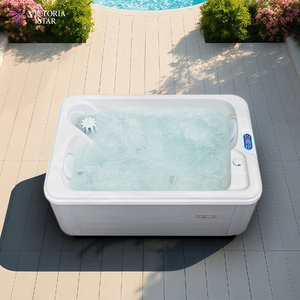 Massage ngoài trời nóng ống 2 người ngoài trời jakuzi Spa balboa bồn tắm nước nóng sang trọng Acrylic Whirlpool bồn tắm - Product Image 1