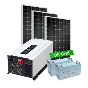 Système solaire de haute qualité 1kw 2kw 3kw 4kw 5kw 6kw 7kw avec contrôleur de charge MPPT et onduleur à onde sinusoïdale pure - Product Image 3