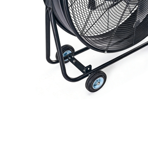 Ventilateur <span class=keywords><strong>solaire</strong></span> commercial pour entrepôt 100-150W, portable et traînable, avec adaptateur de charge - Product Image 3