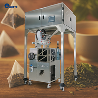 Machine d'emballage de sachets de thé pyramidaux à double chambre haute vitesse avec comptage automatique et enveloppe extérieure pour sachets de thé pyramidaux et thé aux fleurs