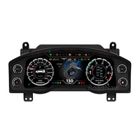 RoadNavi Tableau de Bord Numérique pour Toyota Land Cruiser LC200 2008-2021 Compteur de Vitesse LCD Instrument Multifonctionnel