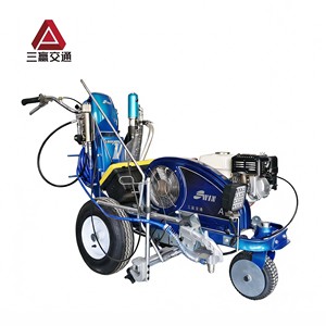Máquina <span class=keywords><strong>de</strong></span> Marcado <span class=keywords><strong>de</strong></span> Líneas en Carreteras Sanwin <span class=keywords><strong>de</strong></span> 12L, <span class=keywords><strong>de</strong></span> Alta Rentabilidad, Manual, para <span class=keywords><strong>Pintura</strong></span> en Frío - Product Image 2