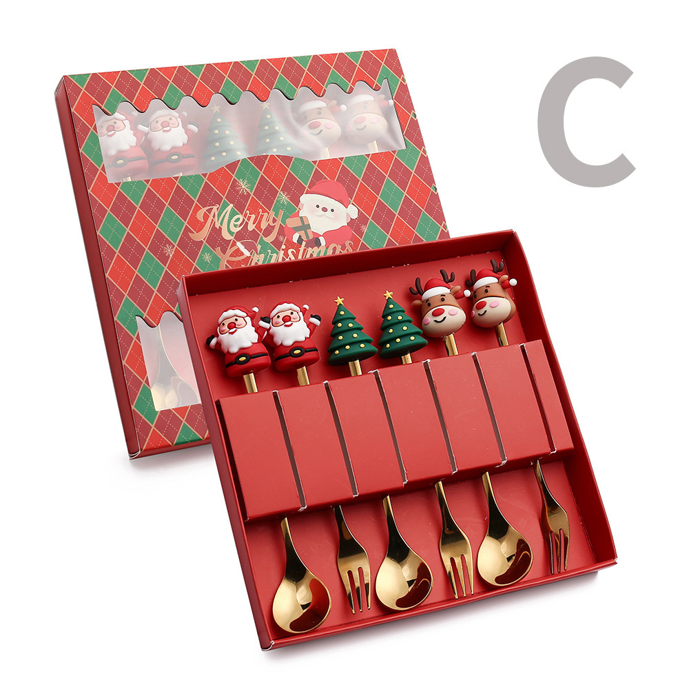 Gold-red box six C