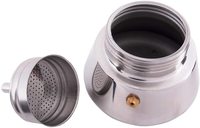 Cafetière italienne à pression pour 2/4/6/9 tasses, cafetière à expresso, cafetière en acier inoxydable, cafetière Moka