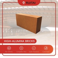 Brique réfractaire à haute teneur en alumine, bonne résistance au choc thermique, haute réfractarité pour divers fours industriels