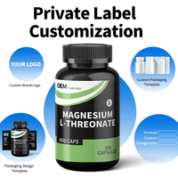 Capsules de L-Thréonate de Magnésium – Faible MOQ – Fabricant de Suppléments en Marque Blanche – Lancement Rapide – Personnalisation Flexible