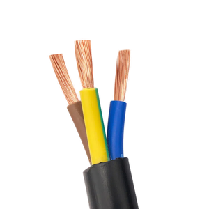 Outdoor <span class=keywords><strong>Pvc</strong></span> Geïsoleerde Zachte Draad Met Lage Impedantie Koperen Kern 2/3/4 Strandde Voor Industrieel Gebruik