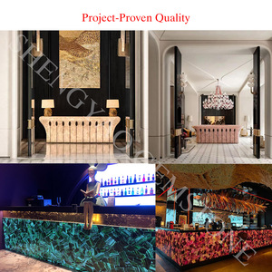 Bancone <span class=keywords><strong>Bar</strong></span> in Agata Rossa Brasiliana Naturale Retroilluminato per Hall di Hotel, Ristoranti e <span class=keywords><strong>Bar</strong></span> - Product Image 6