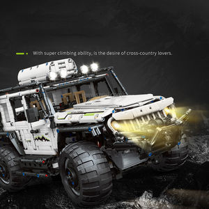 <span class=keywords><strong>Moyu</strong></span> MY88009 MOC Vehículos 1:8 <span class=keywords><strong>6x6</strong></span> Control Remoto Modelo de Ladrillos de Construcción Juguetes de Coche Regalo para Niños Sets de Bloques de Construcción - Product Image 6
